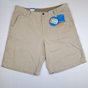 Columbia Mens Ultimate ROC Short Khaki Tan 40